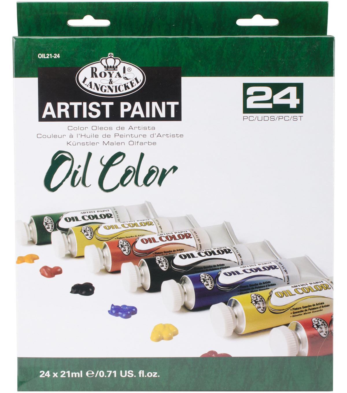  Royal & Langnickel Oil Color Artist Tube Paint, 21ml