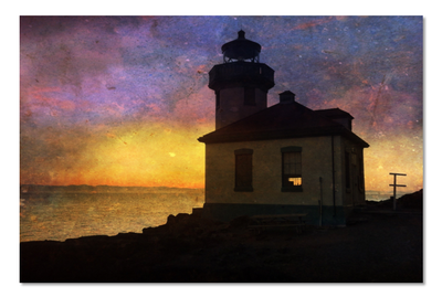 Windswept Lighthouse Print