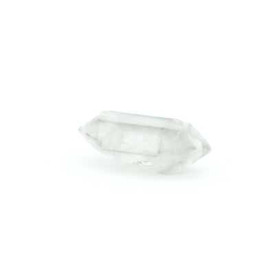 double terminated clear quartz crystal natural stone