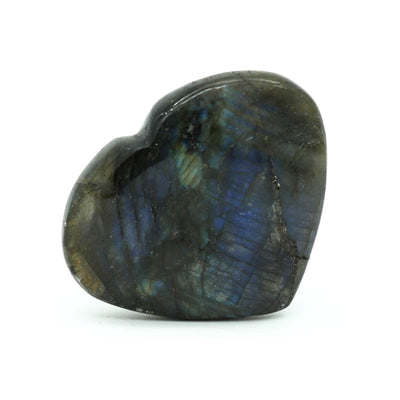 labradorite heart stone